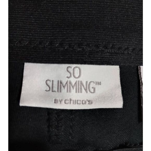 Chico's Pants Ladies Large Chico's 3 So Slimming Comfort Waist - Picture 5 of 8